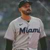 Pablo Lopez Miami Marlins Diamond Painting