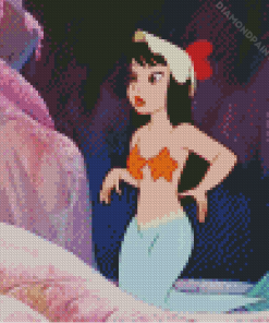 Peter Pan Mermaid Diamond Painting