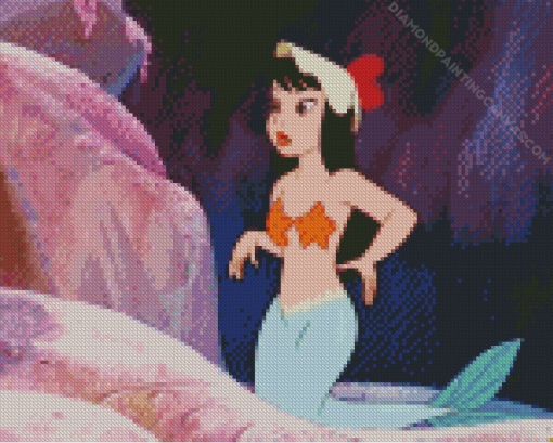 Peter Pan Mermaid Diamond Painting