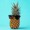 Pineapple With Sunglasses Diamond Painting