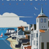 Portsmouth Harbour Poster Diamond Painting