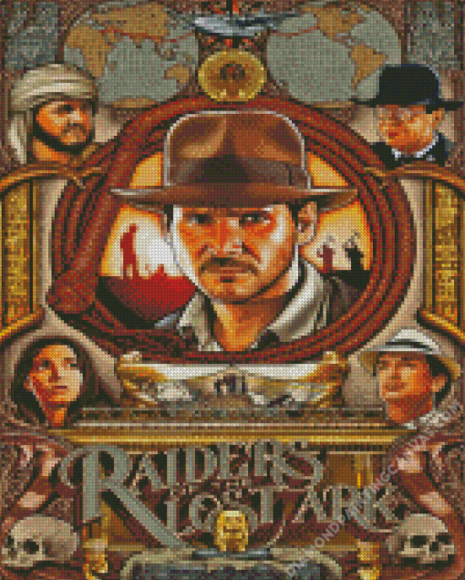 Raiders Of The Lost Ark Diamond Painting