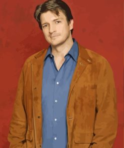 Richard Castle Character Diamond Painting