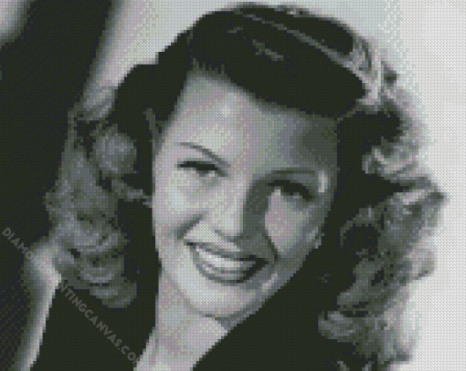 Rita Hayworth Diamond Painting