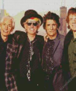 Rolling Stones Band Diamond Painting