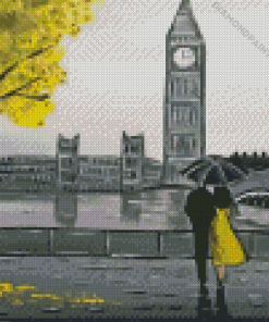 Romantic London Art Diamond Painting