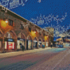 Saint Moritz City Streets Diamond Painting