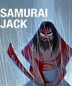 Samurai Jack Poster Diamond Painting