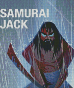 Samurai Jack Poster Diamond Painting