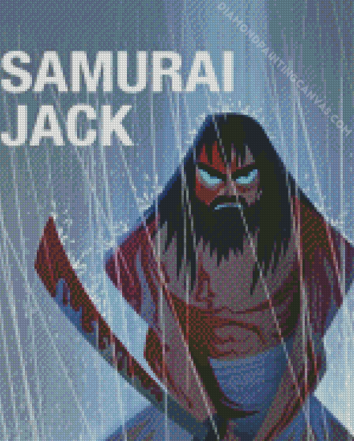 Samurai Jack Poster Diamond Painting