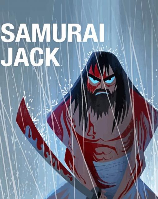 Samurai Jack Poster Diamond Painting