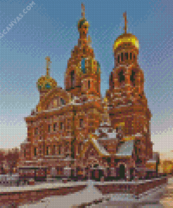 Savior On The Spilled Blood Diamond Painting