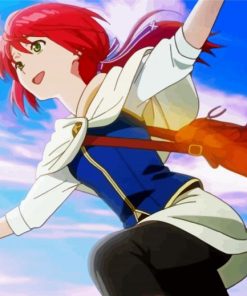 Shirayuki Snow White With The Red Hair Diamond Painting