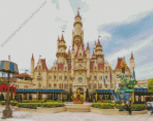 Shrek Castle Diamond Painting