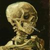 Smoking Skeleton Diamond Painting