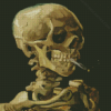 Smoking Skeleton Diamond Painting