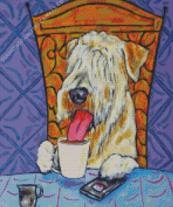 Soft Coated Wheaten Terrier Diamond Painting