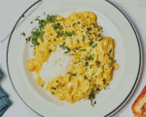 Soft Scrambled Egg Diamond Painting