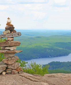 Stones In Mount Major Diamond Painting