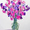 Sweetpea Illustration Diamond Painting