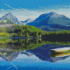 Tatra Mountains Water Reflection Diamond Painting