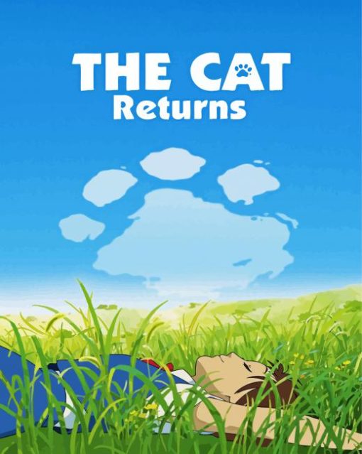 The Cat Returns Poster Diamond Painting