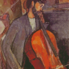 The Cellist Amedeo Modigliani Diamond Painting