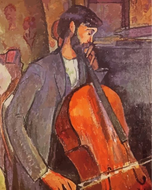 The Cellist Amedeo Modigliani Diamond Painting