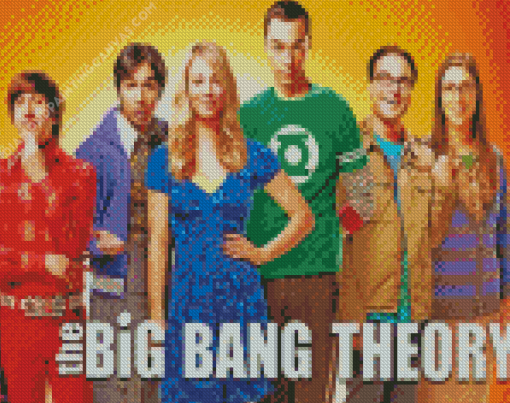 The Big Bang Theory Diamond Painting