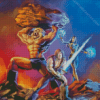 Thundarr The Barbarian Diamond Painting