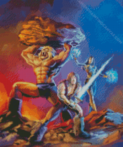 Thundarr The Barbarian Diamond Painting