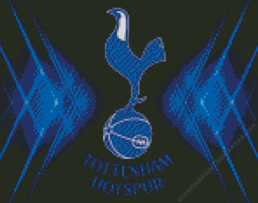 Tottenham Cockerel Logo Diamond Painting