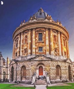 University Of Oxford Radcliffe Square Diamond Painting