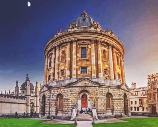 University Of Oxford Radcliffe Square Diamond Painting