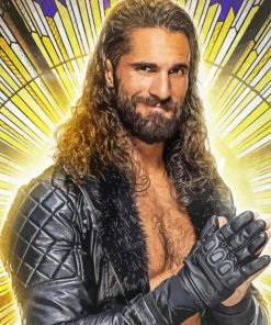 WWE Seth Rollins Diamond Painting