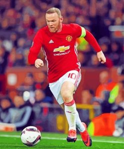 Wayne Rooney Football Player Diamond Painting