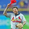 Yadier Molina Player Diamond Painting