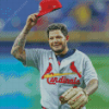 Yadier Molina Player Diamond Painting