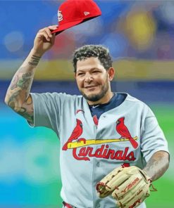 Yadier Molina Player Diamond Painting