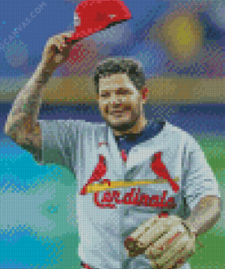 Yadier Molina Player Diamond Painting