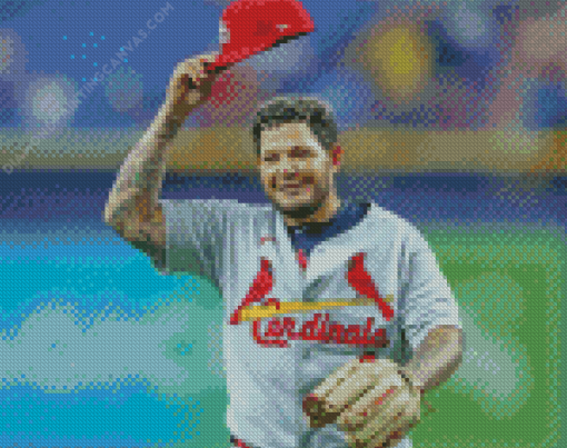 Yadier Molina Player Diamond Painting