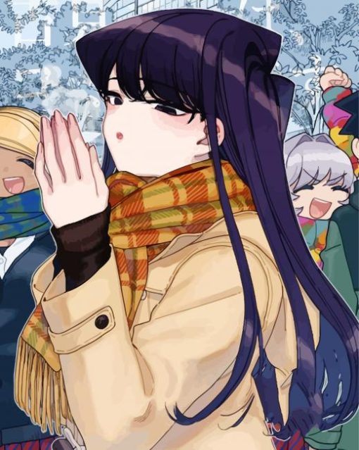 Aesthetic Komi Diamond Painting