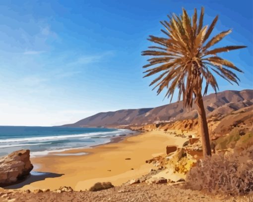 Agadir Beach Diamond Painting