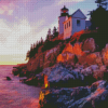 Bass Harbor Lighthouse Diamond Painting