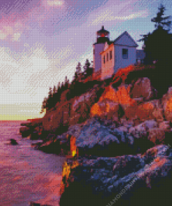 Bass Harbor Lighthouse Diamond Painting