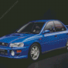 Blue Subaru Impreza Wrx Diamond Painting