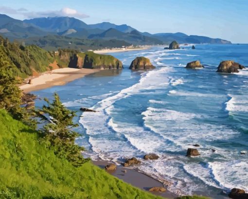 Cannon Beach Diamond Painting