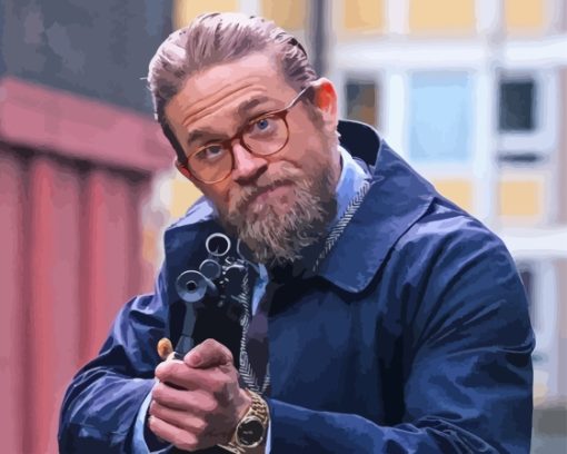 Charlie Hunnam In The gentlemen Diamond Painting