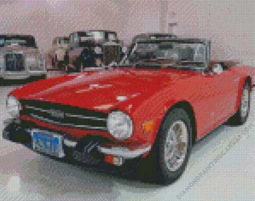 Sport Triumph Car Diamond Painting