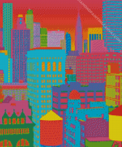 Colorful New York Diamond Painting